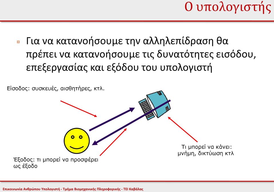 αισθητήρες, κτλ.