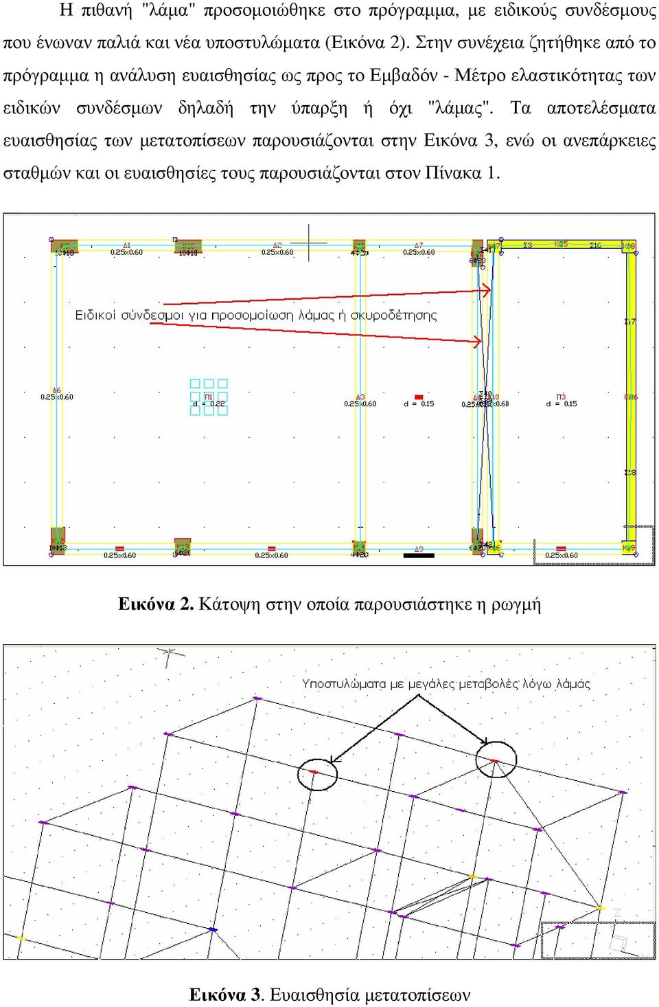 δηλαδή την ύπαρξη ή όχι "λάµας".