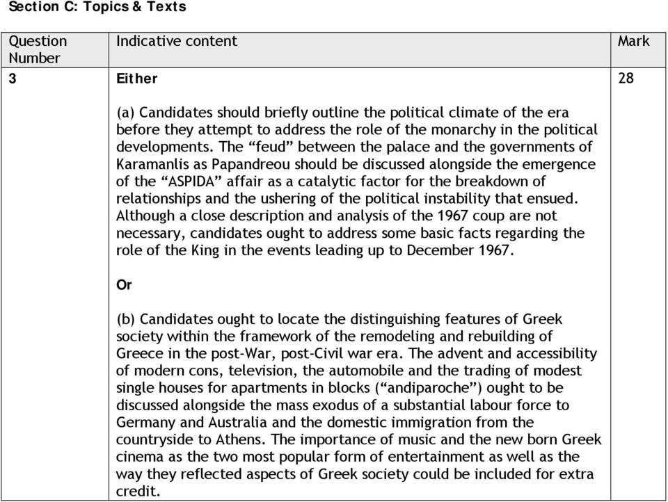 The feud between the palace and the governments of Karamanlis as Papandreou should be discussed alongside the emergence of the ASPIDA affair as a catalytic factor for the breakdown of relationships