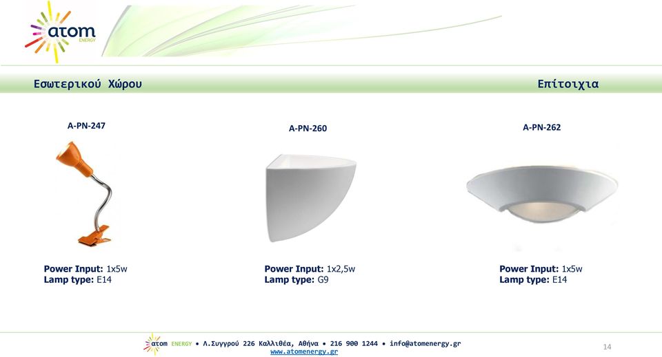 type: E14 Power Input: 1x2,5w Lamp