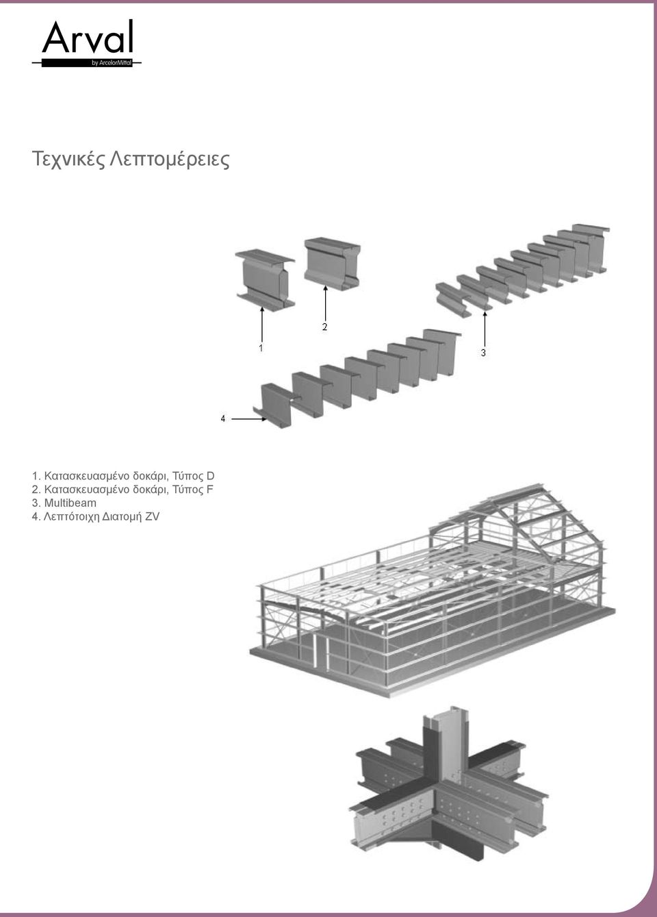 2. Κατασκευασμένο δοκάρι, Τύπος