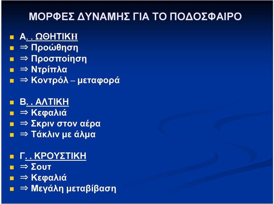 μεταφορά Β.