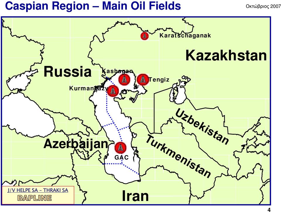 Russia Kurmangazy Kashagan