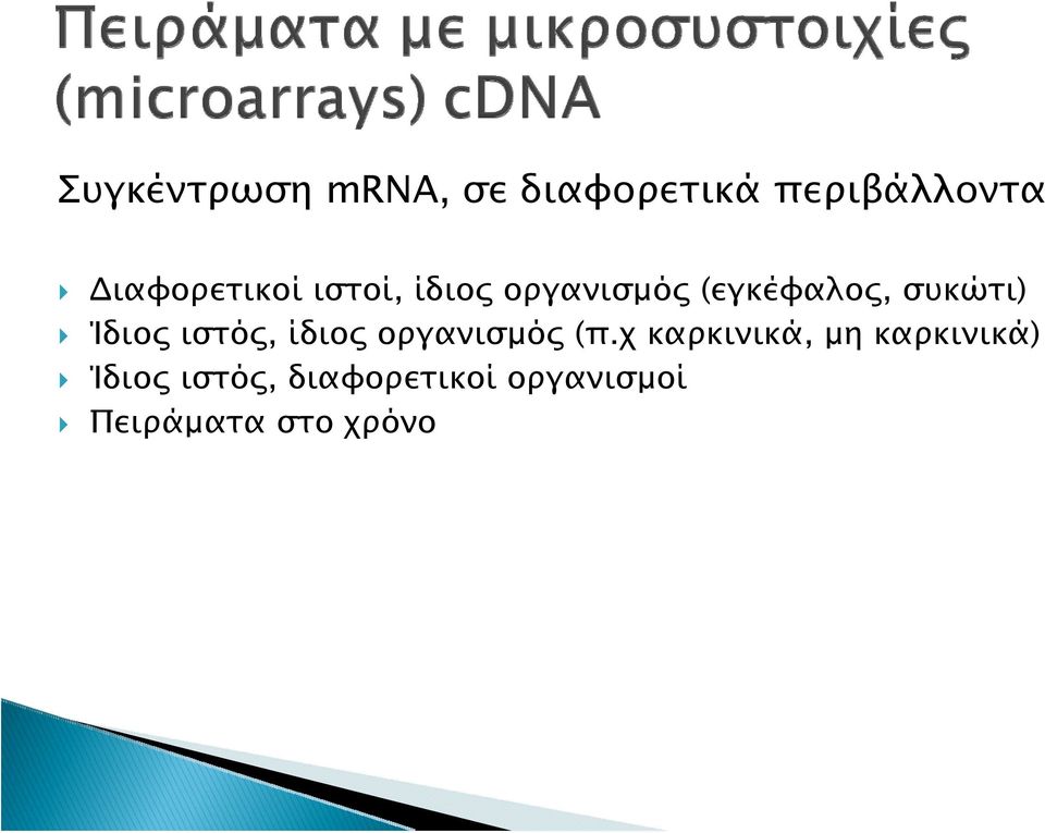 συκώτι) Ίδιος ιστός, ίδιος οργανισμός (π.