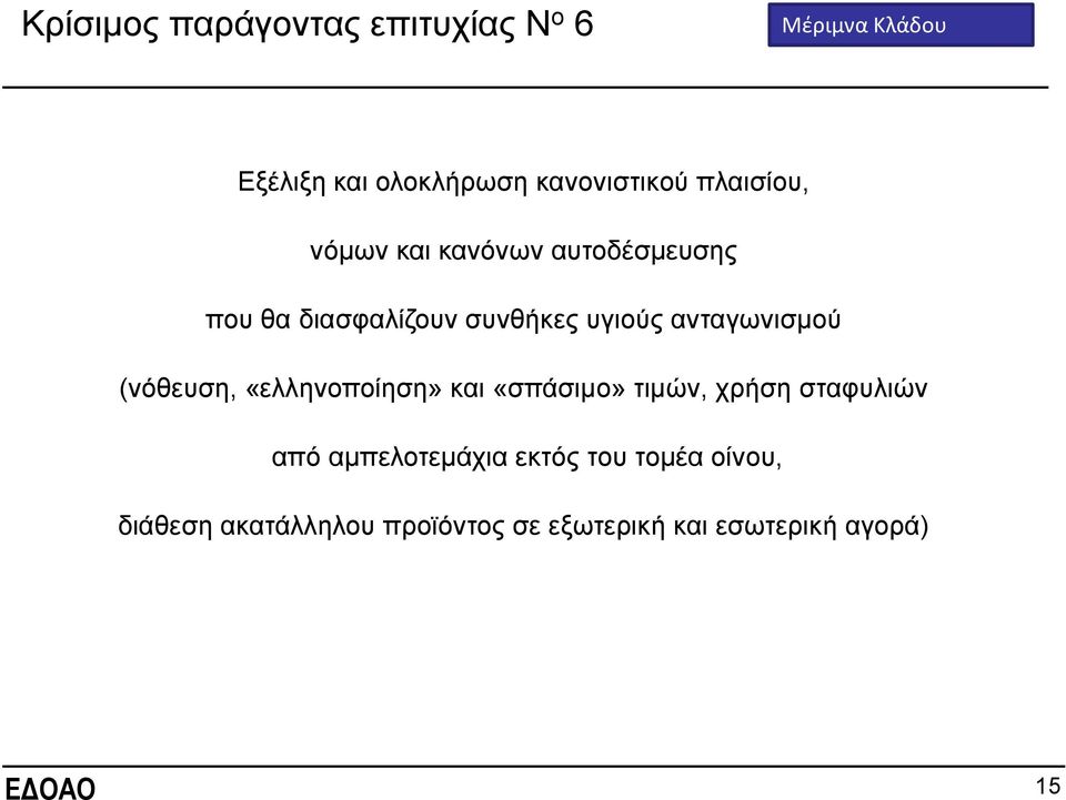 αληαγσληζκνύ (λόζεπζε, «ειιελνπνίεζε» θαη «ζπάζηκν» ηηκώλ, ρξήζε ζηαθπιηώλ από