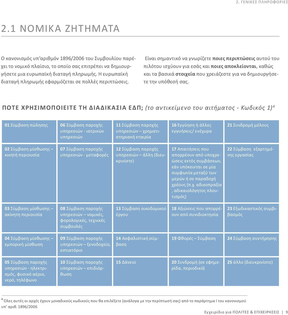 Είναι σημαντικό να γνωρίζετε ποιες περιπτώσεις αυτού του πιλότου ισχύουν για εσάς και ποιες αποκλείονται, καθώς και τα βασικά στοιχεία που χρειάζεστε για να δημιουργήσετε την υπόθεσή σας.