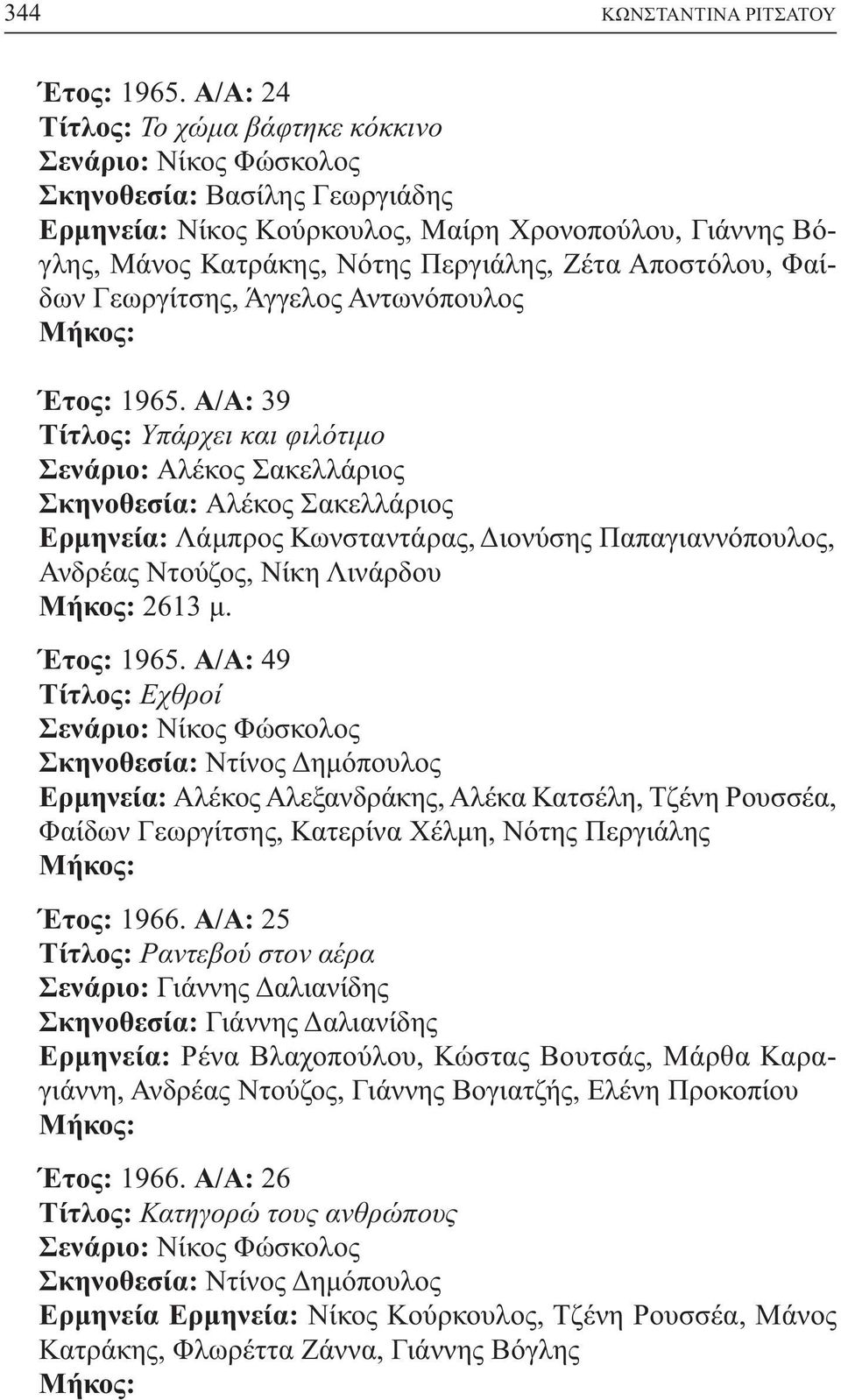 Γεωργίτσης, Άγγελος Αντωνόπουλος Έτος: 1965.