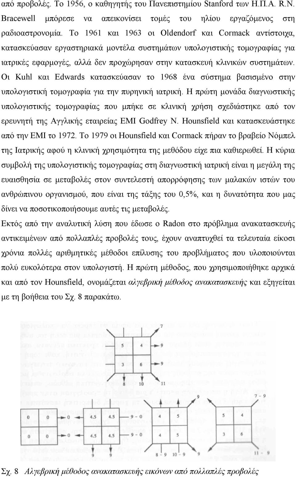 συστημάτων. Οι Kuhl και Edwards κατασκεύασαν το 1968 ένα σύστημα βασισμένο στην υπολογιστική τομογραφία για την πυρηνική ιατρική.