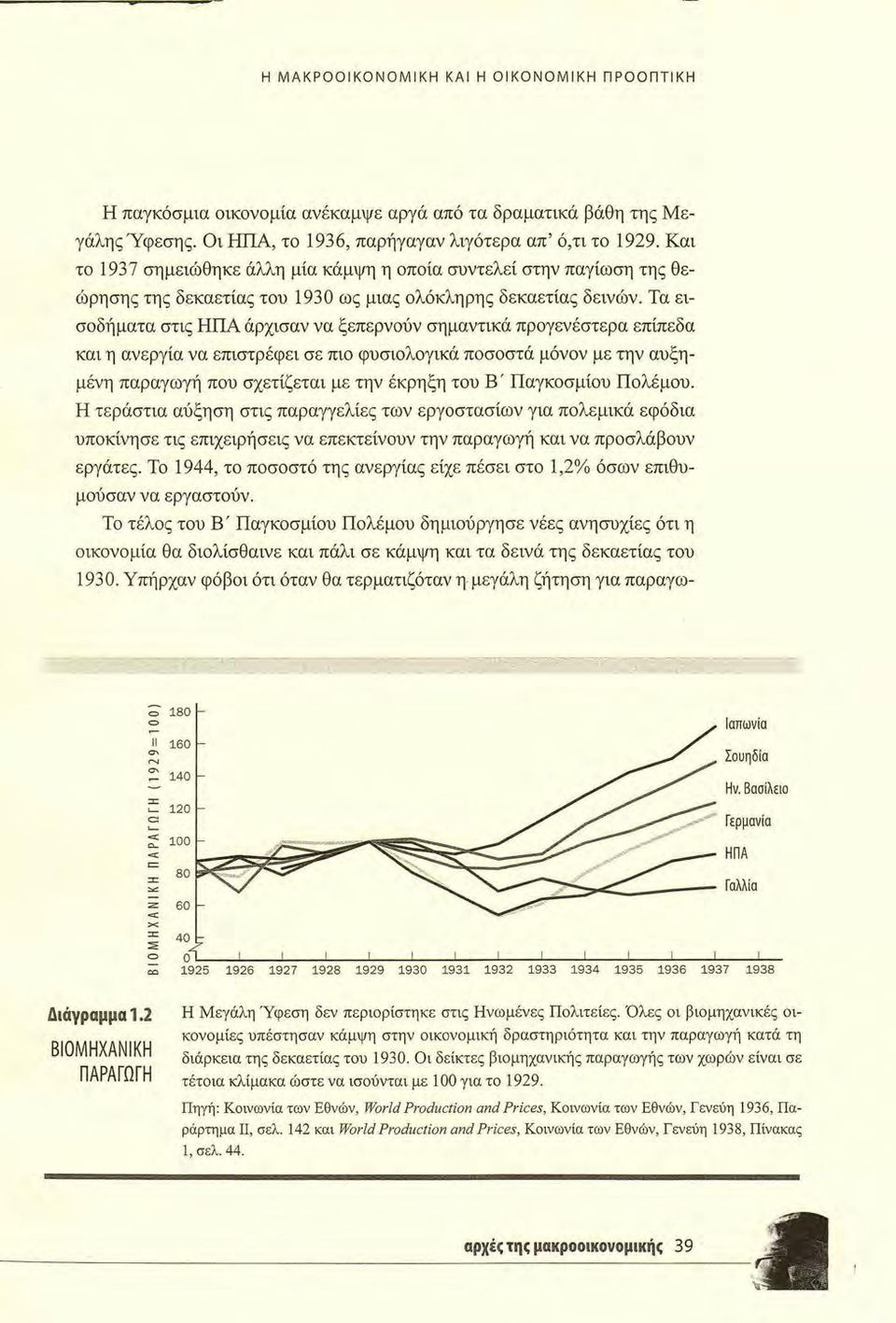 Τα εισοδήματα στις ΗΠΑ άρχισαν να ξεπερνούν σημαντικά προγεν έστερα επίπεδα και η ανεργία να επιστρέφει σε πιο φυσιολογικά ποσοστά μόνον με την αυξημένη παραγωγή που σχετίζεται με την έκρηξη του Β'