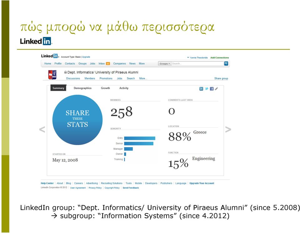 Informatics/ University of Piraeus