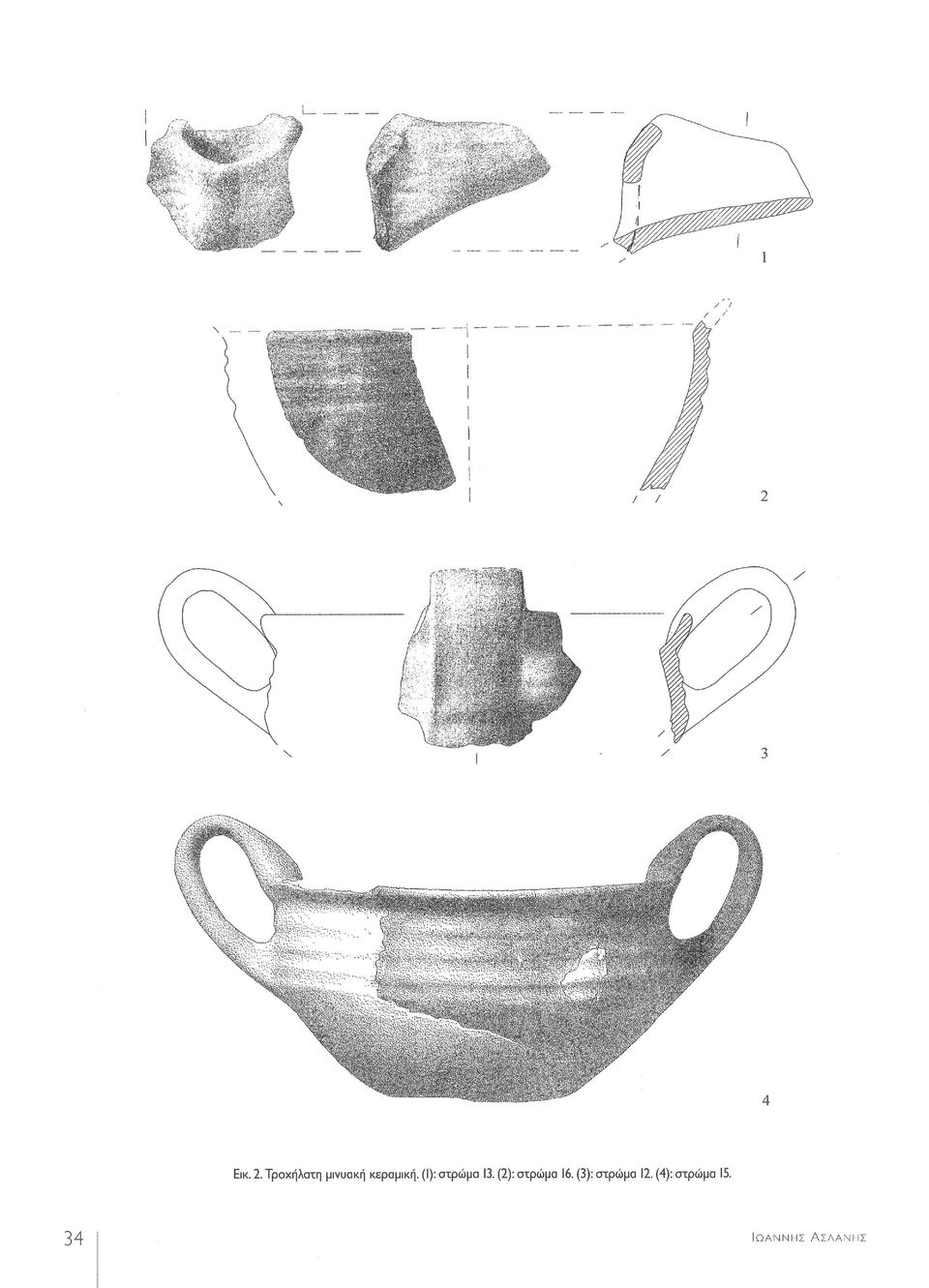 Εικ 2 Τροχήλατη μινυακή κεραμική (Ι): στρώμα 13 (2):