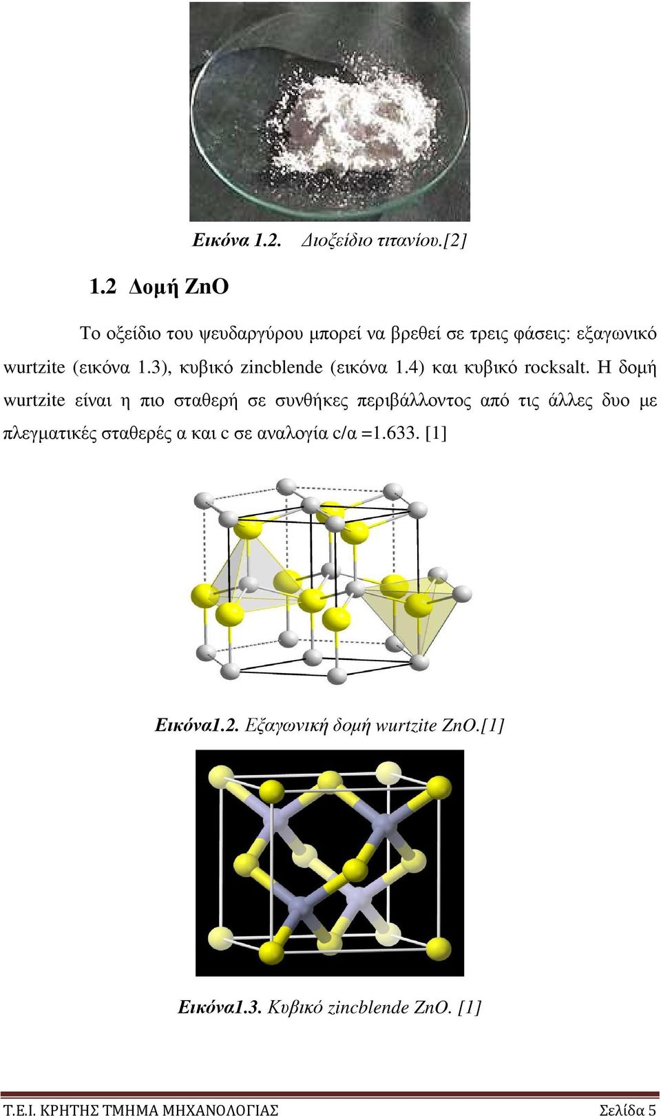 3), κυβικό zincblende (εικόνα 1.4) και κυβικό rocksalt.