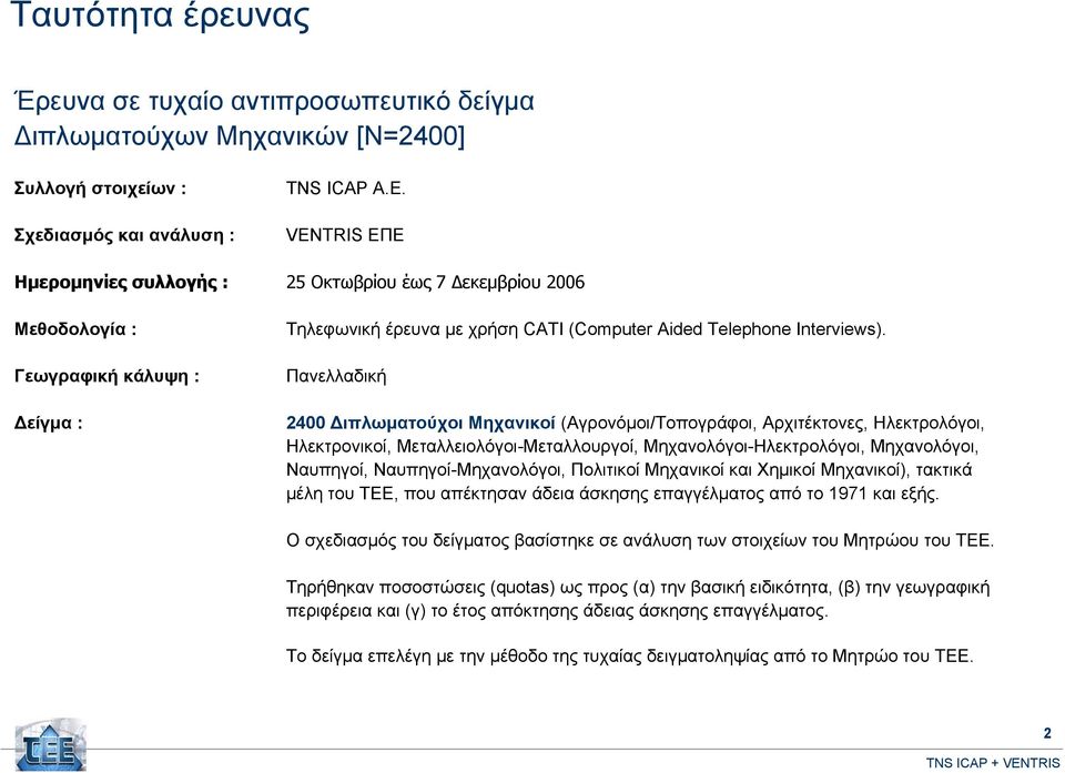 Πανελλαδική 2400 Διπλωματούχοι Μηχανικοί (Αγρονόμοι/Τοπογράφοι, Αρχιτέκτονες, Ηλεκτρολόγοι, Ηλεκτρονικοί, Μεταλλειολόγοι-Μεταλλουργοί, Μηχανολόγοι-Ηλεκτρολόγοι, Μηχανολόγοι, Ναυπηγοί,