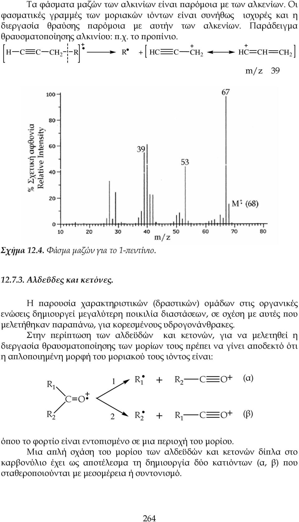 Η παρουσία χαρακτηριστικών (δραστικών) ομάδων στις οργανικές ενώσεις δημιουργεί μεγαλύτερη ποικιλία διαστάσεων, σε σχέση με αυτές που μελετήθηκαν παραπάνω, για κορεσμένους υδρογονάνθρακες.