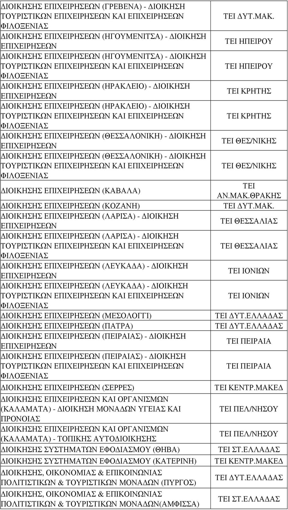 ΦΙΛΟΞΕΝΙΑΣ ΙΟΙΚΗΣΗΣ ΕΠΙΧΕΙΡΗΣΕΩΝ - ΙΟΙΚΗΣΗ ΕΠΙΧΕΙΡΗΣΕΩΝ ΙΟΙΚΗΣΗΣ ΕΠΙΧΕΙΡΗΣΕΩΝ - ΙΟΙΚΗΣΗ ΤΟΥΡΙΣΤΙΚΩΝ ΕΠΙΧΕΙΡΗΣΕΩΝ ΚΑΙ ΕΠΙΧΕΙΡΗΣΕΩΝ ΦΙΛΟΞΕΝΙΑΣ ΙΟΙΚΗΣΗΣ ΕΠΙΧΕΙΡΗΣΕΩΝ (ΚΑΒΑΛΑ) ΙΟΙΚΗΣΗΣ ΕΠΙΧΕΙΡΗΣΕΩΝ