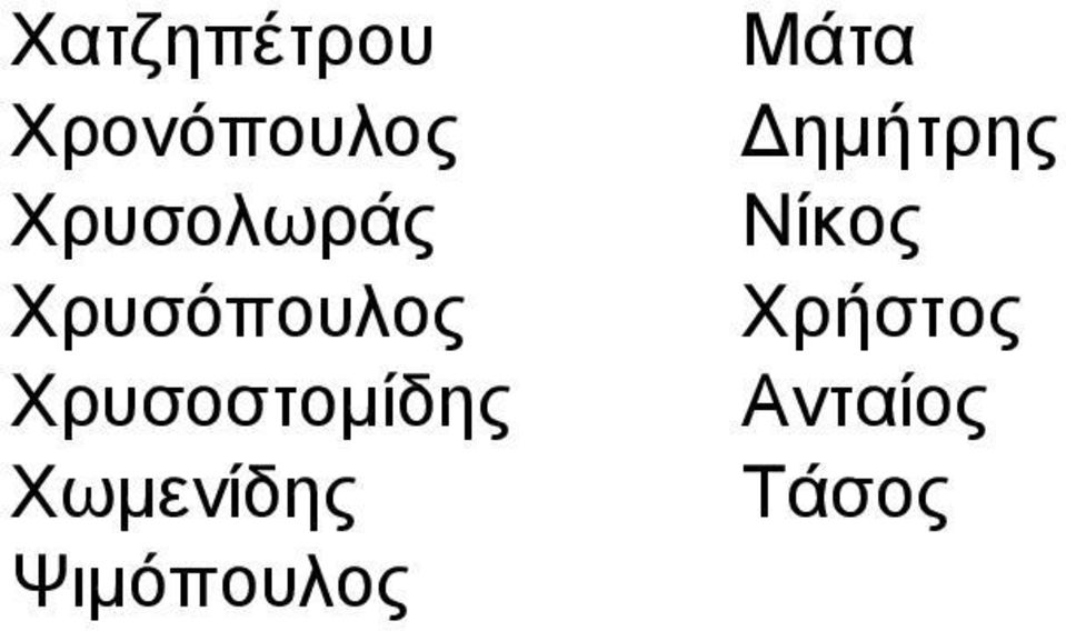 Υξπζνζηνκίδεο Υσκελίδεο