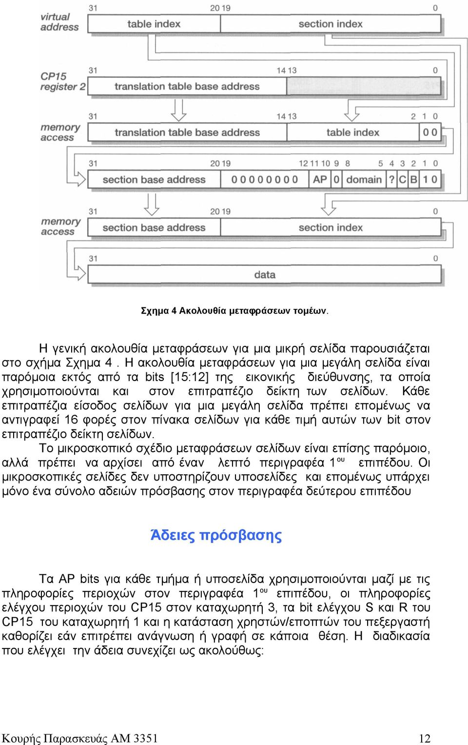 Κάθε επιτραπέζια είσοδος σελίδων για μια μεγάλη σελίδα πρέπει επομένως να αντιγραφεί 16 φορές στον πίνακα σελίδων για κάθε τιμή αυτών των bit στον επιτραπέζιο δείκτη σελίδων.