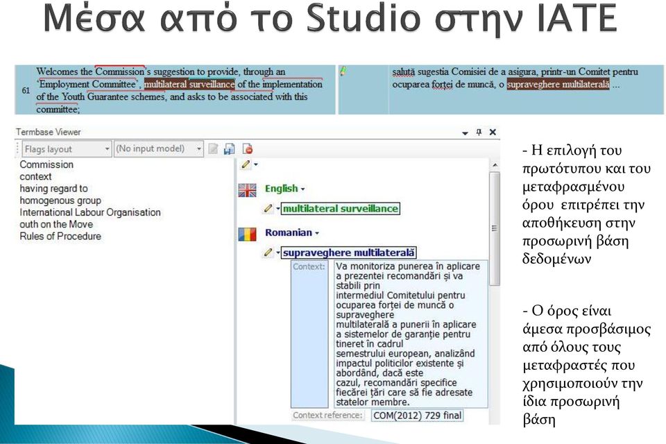 δεδομένων - Ο όρος είναι άμεσα προσβάσιμος από όλους