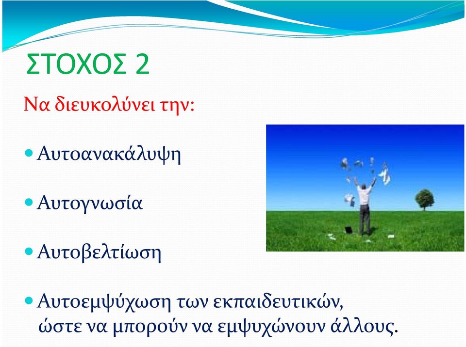 Αυτοβελτίωση Αυτοεμψύχωση των