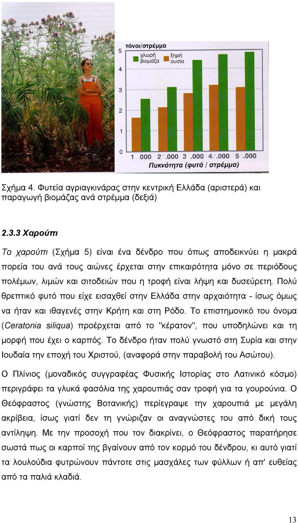 και δυσεύρετη. Πολύ θρεπτικό φυτό που είχε εισαχθεί στην Ελλάδα στην αρχαιότητα - ίσως όμως να ήταν και ιθαγενές στην Κρήτη και στη Ρόδο.