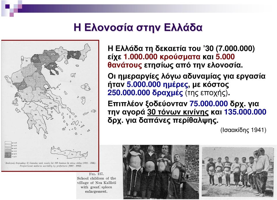 000.000 δραχµές (της εποχής). Επιπλέον ξοδεύονταν 75.000.000 δρχ.