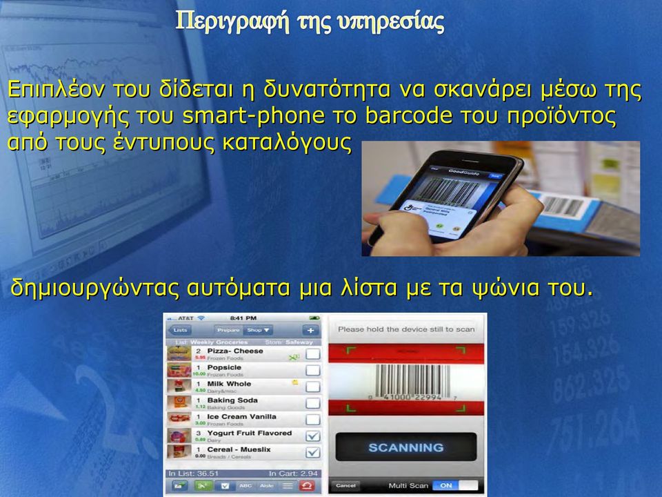 του προϊόντος από τους έντυπους καταλόγους