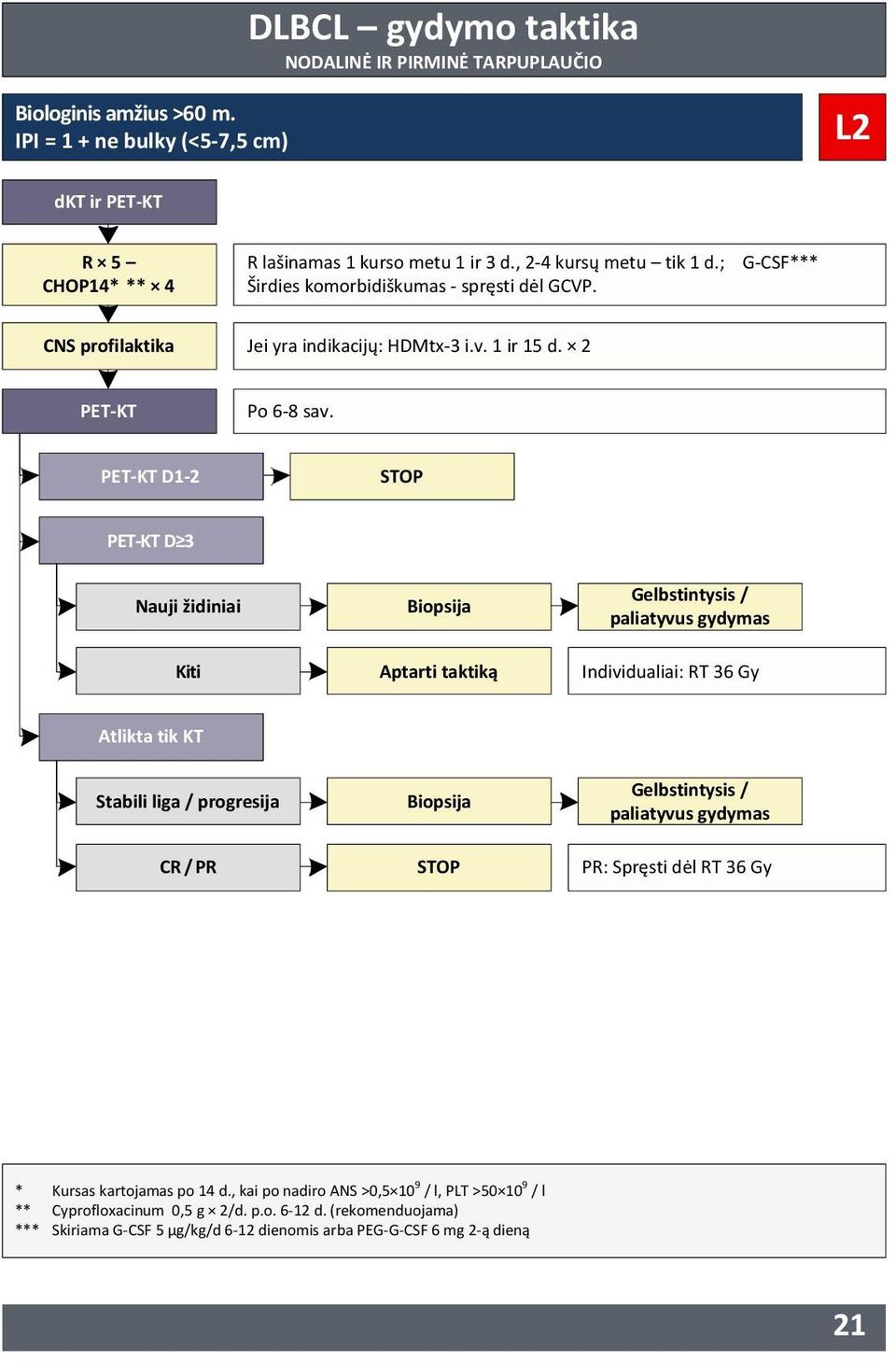 PETKT D12 STOP PETKT D 3 Nauji židiniai Kiti Biopsija Aptarti taktiką Gelbstintysis / paliatyvus gydymas Individualiai: RT 36 Gy Atlikta tik KT Stabili liga / progresija CR / PR Biopsija STOP