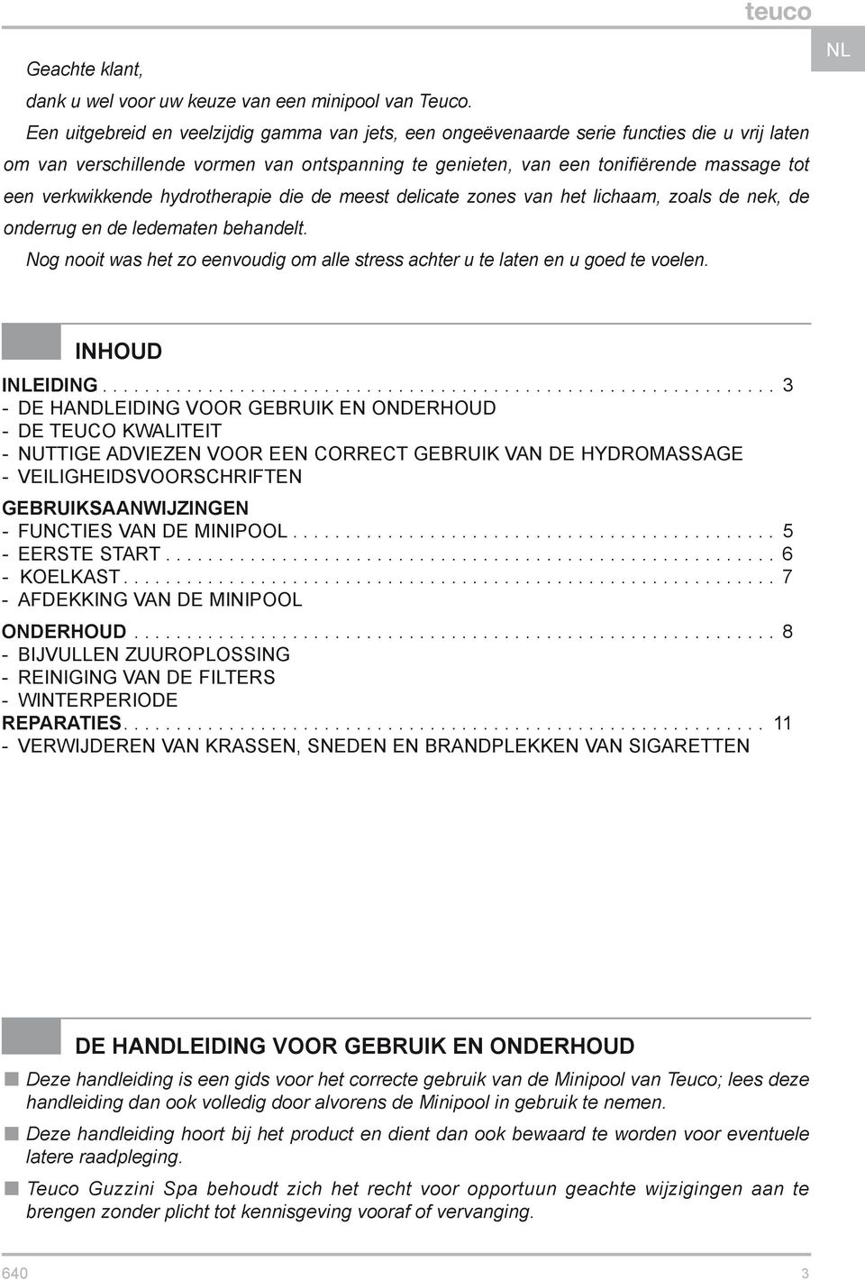 verkwikkende hydrotherapie die de meest delicate zones van het lichaam, zoals de nek, de onderrug en de ledematen behandelt.