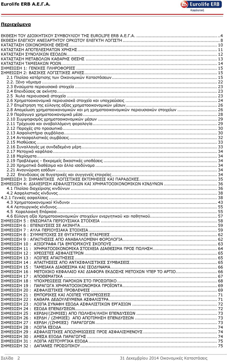 1 Πλαίσιο κατάρτισης των Οικονοµικών Καταστάσεων... 15 2.2. Ξένο νόµισµα... 22 2.3 Ενσώµατα περιουσιακά στοιχεία... 23 2.4 Επενδύσεις σε ακίνητα... 23 2.5 Άυλα περιουσιακά στοιχεία... 23 2.6 Χρηµατοοικονοµικά περιουσιακά στοιχεία και υποχρεώσεις.