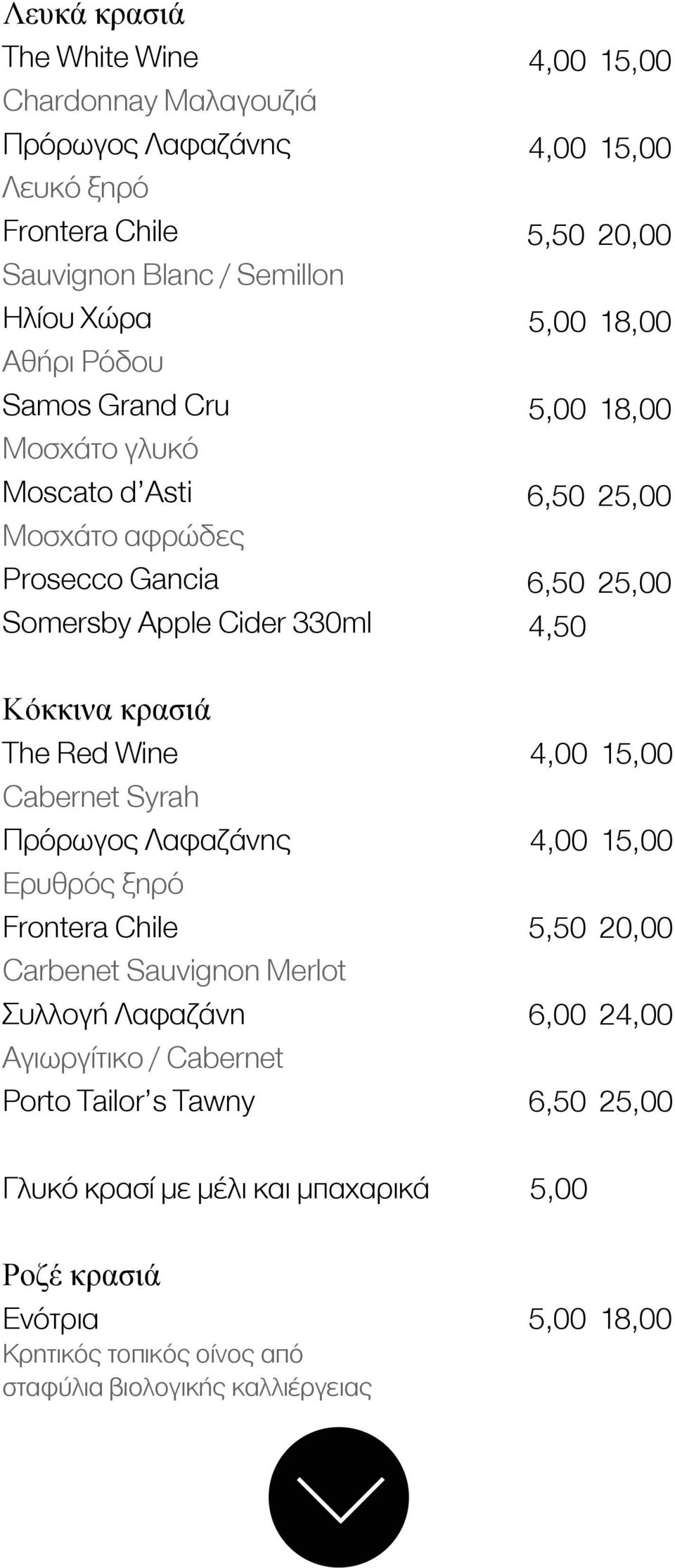 Λαφαζάνης Ερυθρός ξηρό Frontera Chile Carbenet Sauvignon Merlot Συλλογή Λαφαζάνη Αγιωργίτικο / Cabernet Porto Tailor s Tawny Γλυκό κρασί µε µέλι και