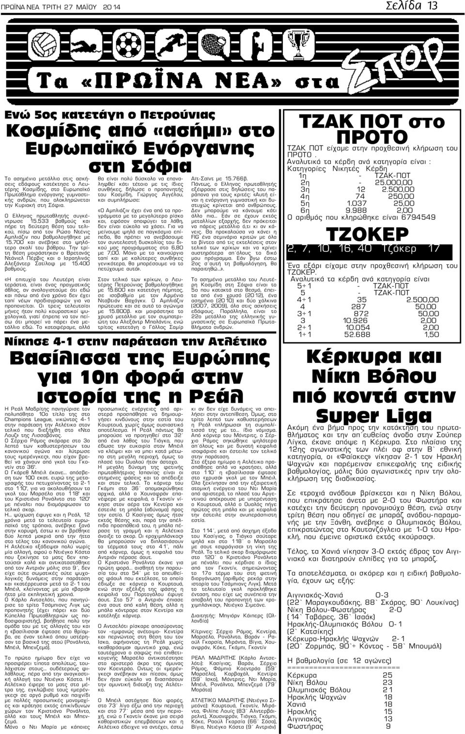 βαθμούς και πήρε τη δεύτερη θέση του τελικού, πίσω από τον Ρώσο Ντένις Αμπλιάζιν που βαθμολογήθηκε με. και ανέβηκε στο ψηλότερο σκαλί του βάθρου.