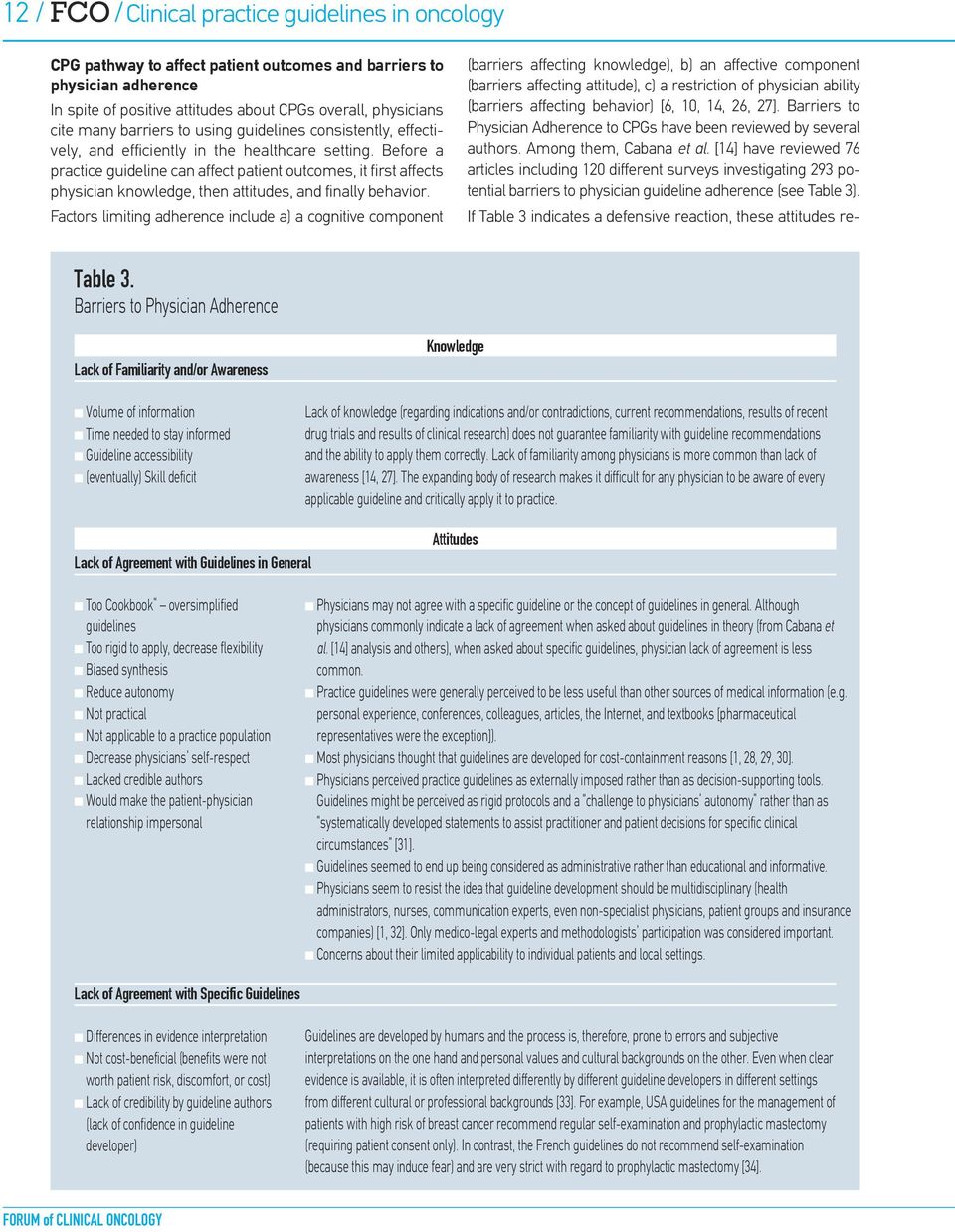 Before a practice guideline can affect patient outcomes, it first affects physician knowledge, then attitudes, and finally behavior.