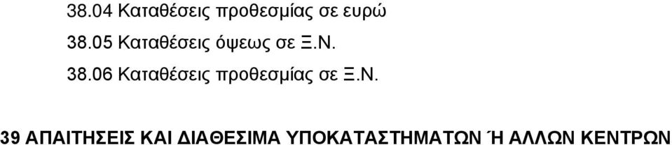 06 Καταθέσεις προθεσμίας σε Ξ.Ν.