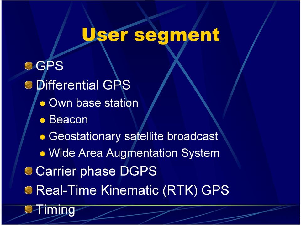 broadcast Wide Area Augmentation System