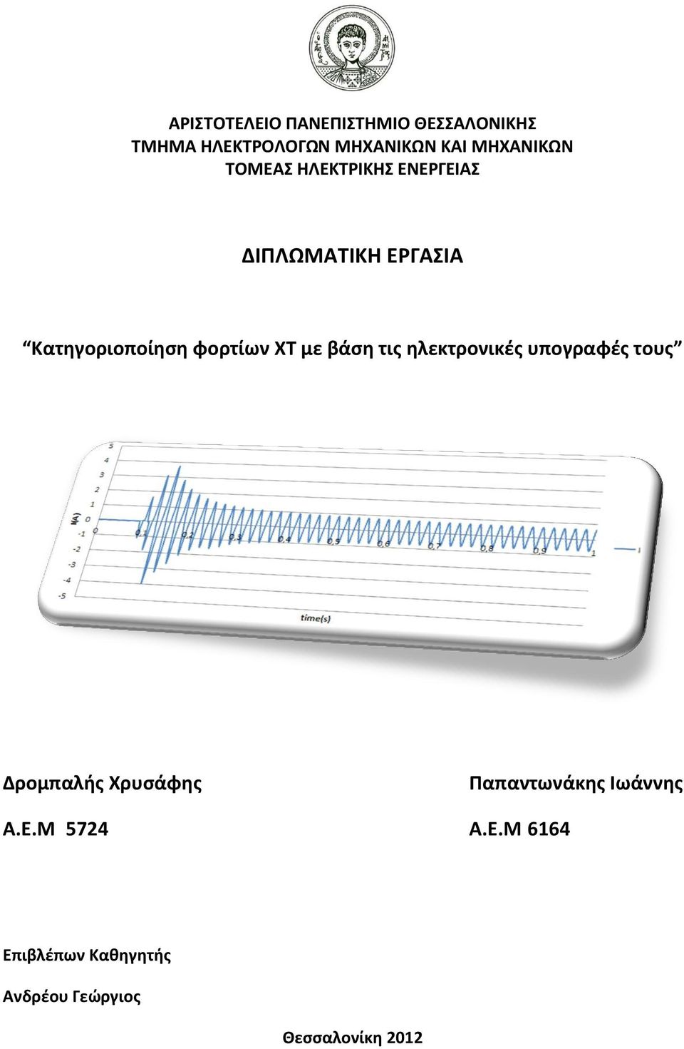 φορτίων ΧΤ με βάση τις ηλεκτρονικές υπογραφές τους Δρομπαλής Χρυσάφης