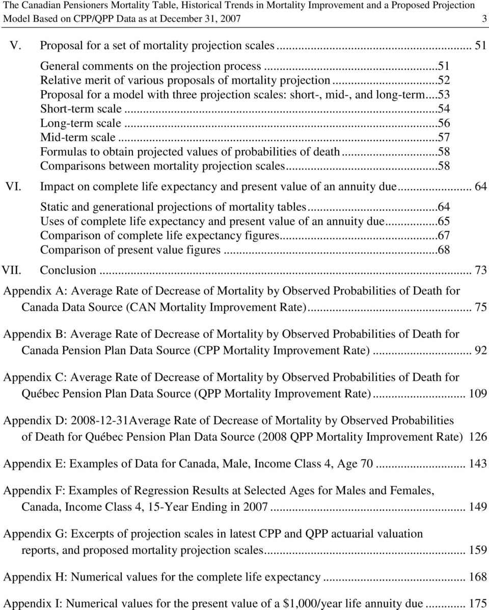 ..52 Proposal for a model with three projection scales: short-, mid-, and long-term...53 Short-term scale...54 Long-term scale...56 Mid-term scale.