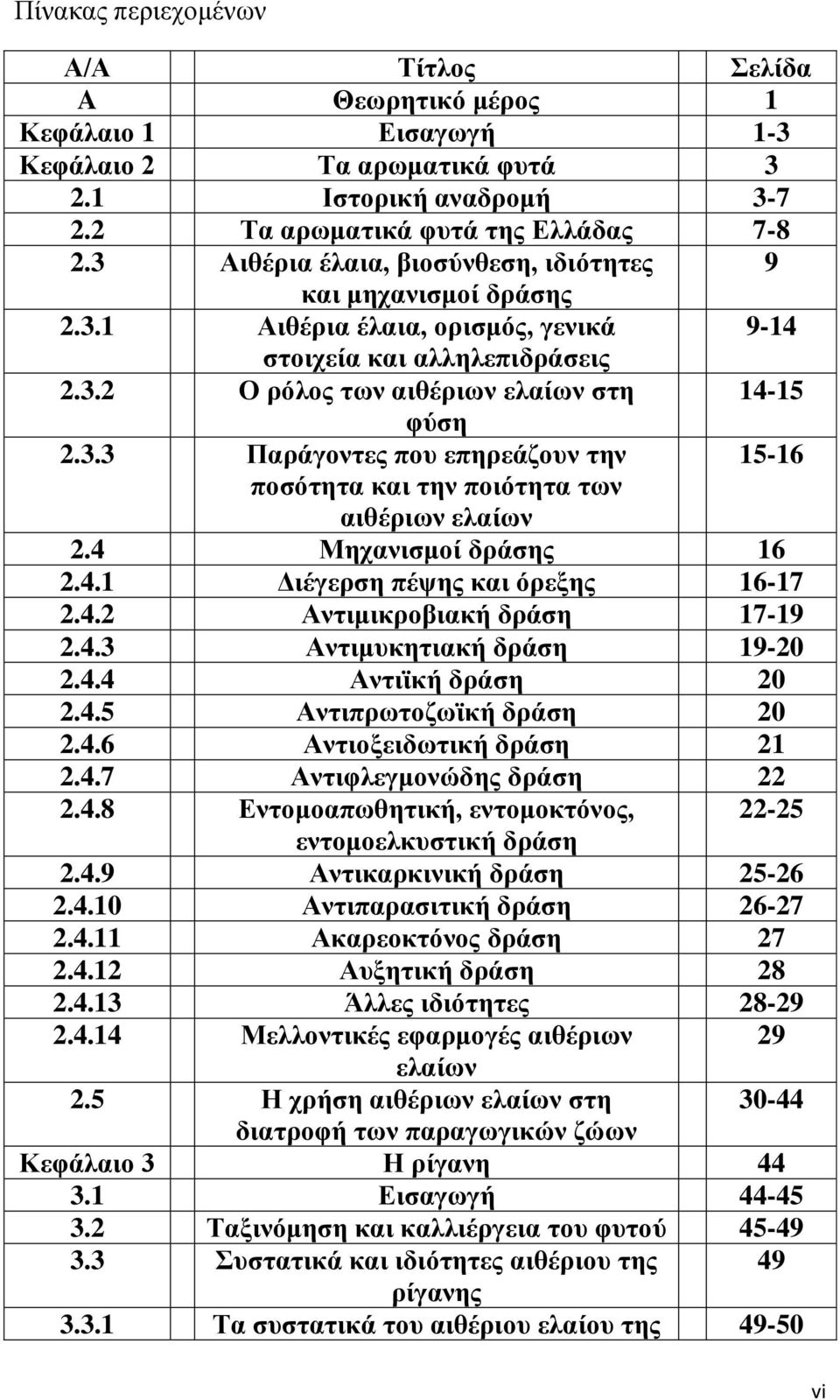 4 Μηχανισμοί δράσης 16 2.4.1 Διέγερση πέψης και όρεξης 16-17 2.4.2 Αντιμικροβιακή δράση 17-19 2.4.3 Αντιμυκητιακή δράση 19-20 2.4.4 Αντιϊκή δράση 20 2.4.5 Αντιπρωτοζωϊκή δράση 20 2.4.6 Αντιοξειδωτική δράση 21 2.