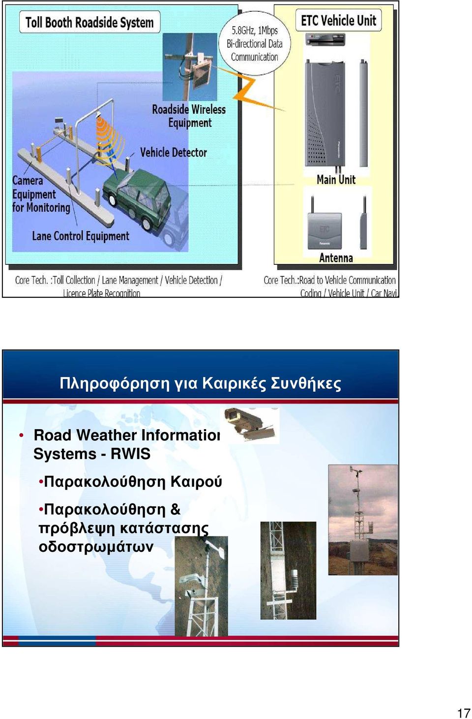 RWIS Παρακολούθηση Καιρού