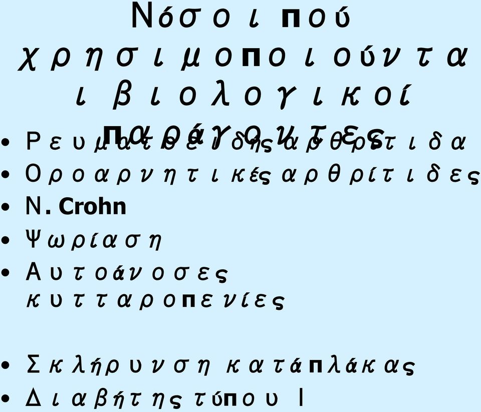Crohn ί ά ς π ί