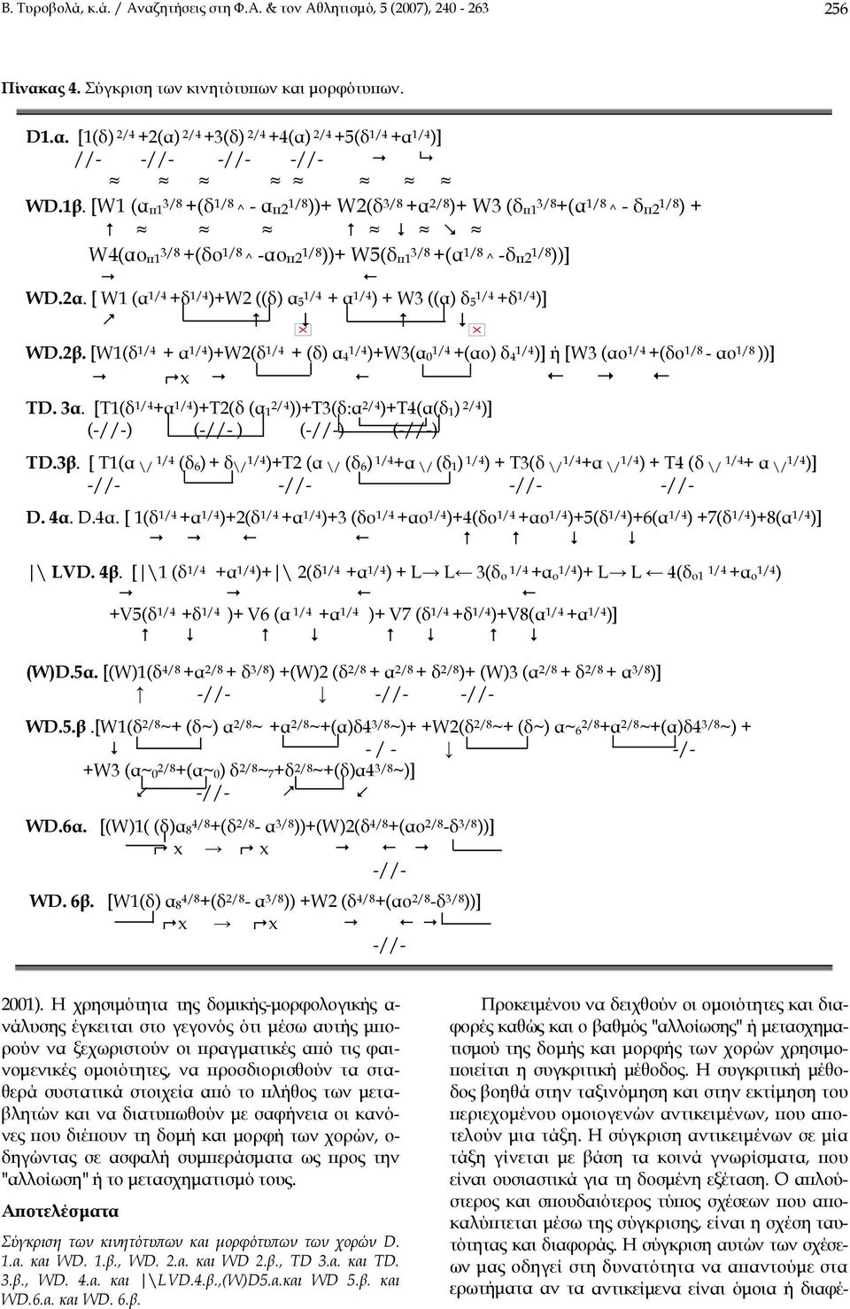 [ W1 (α 1/4 +δ 1/4 )+W2 ((δ) α 1/4 5 + α 1/4 ) + W3 ((α) δ 1/4 5 +δ 1/4 )] WD.2β. [W1(δ 1/4 + α 1/4 )+W2(δ 1/4 + (δ) α 4 1/4 )+W3(α 0 1/4 +(αο) δ 4 1/4 )] ή [W3 (αο 1/4 +(δο 1/8 - αο 1/8 ))] x TD. 3α.