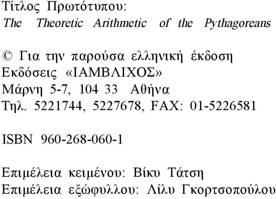 Αθήνα Τηλ.