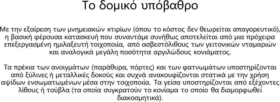 κονιάματος.