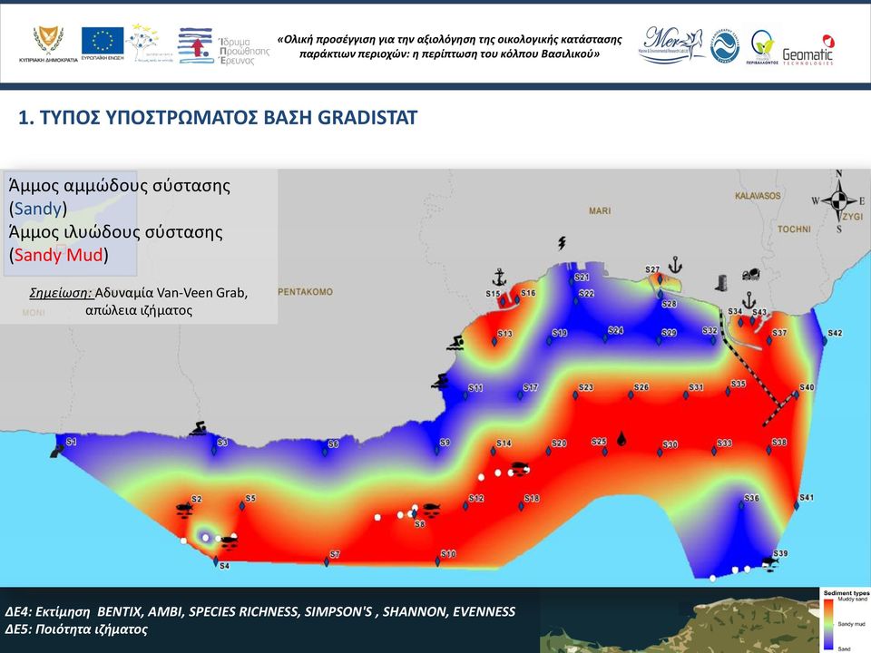 ιλυώδους σύστασης (Sandy Mud)