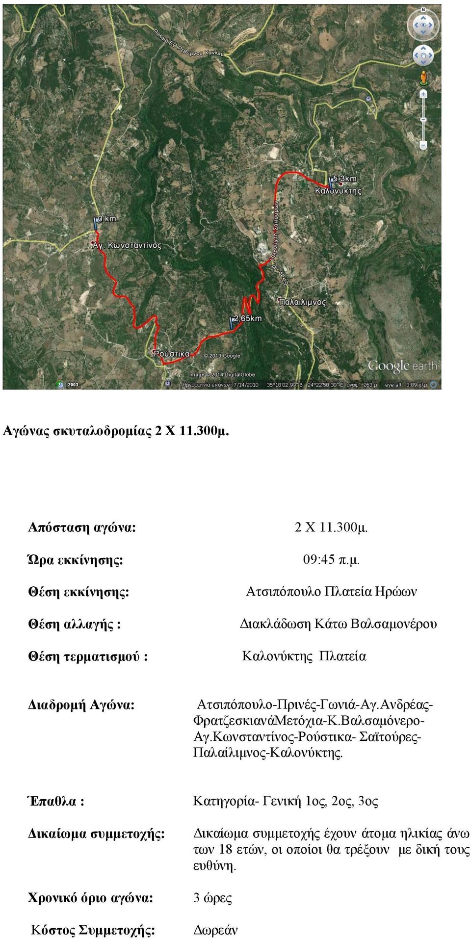 Θέση αλλαγής : Θέση τερμα