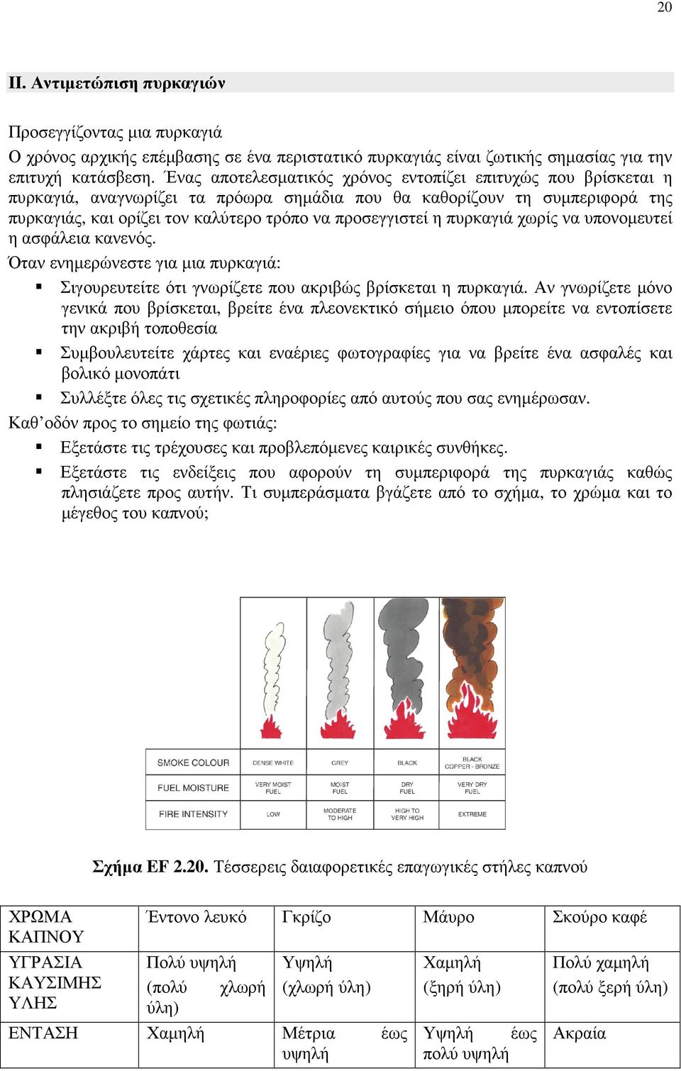 πυρκαγιά χωρίς να υπονοµευτεί η ασφάλεια κανενός. Όταν ενηµερώνεστε για µια πυρκαγιά: Σιγουρευτείτε ότι γνωρίζετε που ακριβώς βρίσκεται η πυρκαγιά.