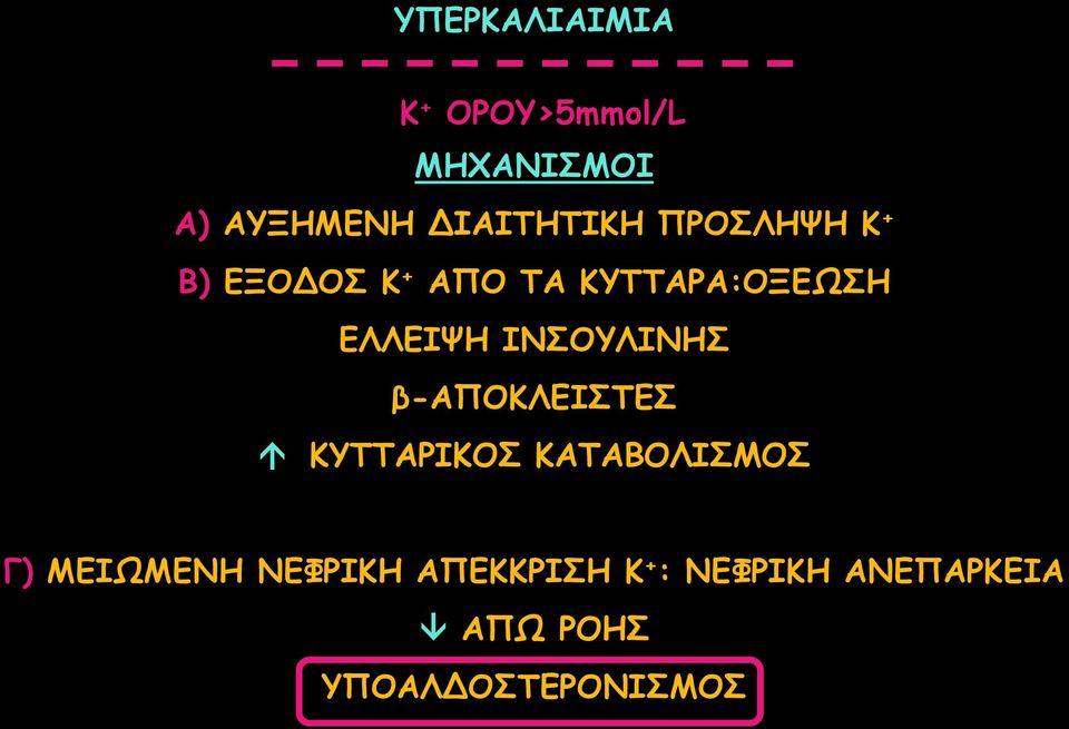 ΕΛΛΕΙΨΗ ΙΝΣΟΥΛΙΝΗΣ β-αποκλειστεσ ΚΥΤΤΑΡΙΚΟΣ ΚΑΤΑΒΟΛΙΣΜΟΣ Γ)