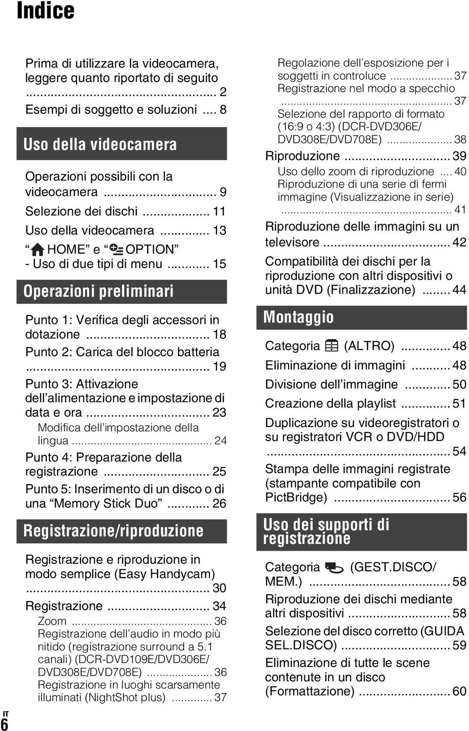 .. 18 Punto 2: Carica del blocco batteria... 19 Punto 3: Attivazione dell alimentazione e impostazione di data e ora... 23 Modifica dell impostazione della lingua.