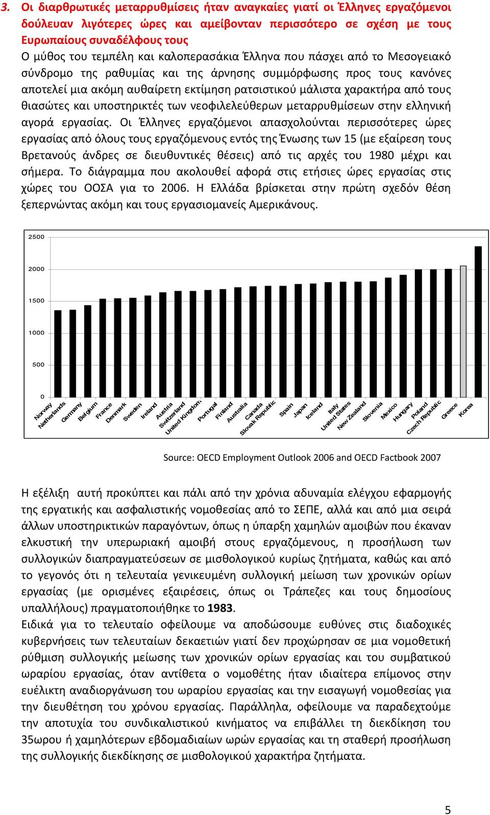 θιασώτες και υποστηρικτές των νεοφιλελεύθερων μεταρρυθμίσεων στην ελληνική αγορά εργασίας.