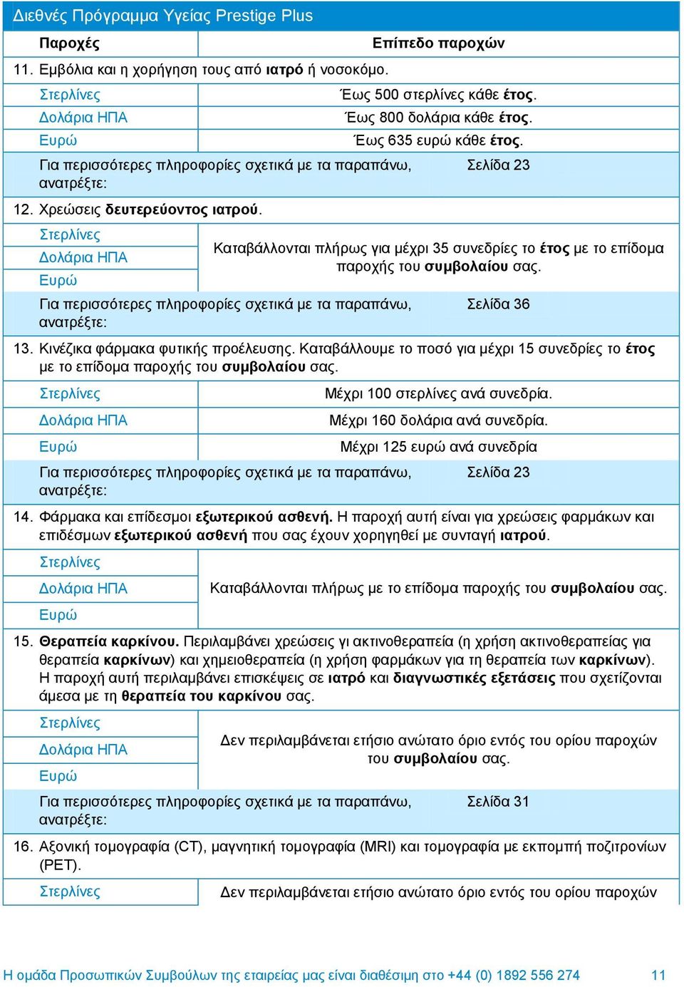 Γηα πεξηζζφηεξεο πιεξνθνξίεο ζρεηηθά κε ηα παξαπάλσ, αλαηξέμηε: ειίδα 36 13. Κηλέδηθα θάξκαθα θπηηθήο πξνέιεπζεο.