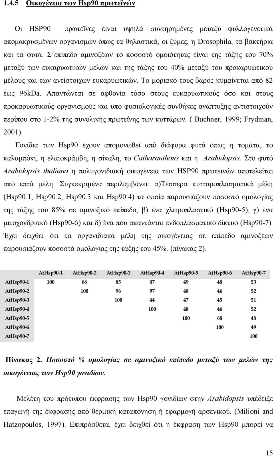 Το μοριακό τους βάρος κυμαίνεται από 82 έως 96kDa.